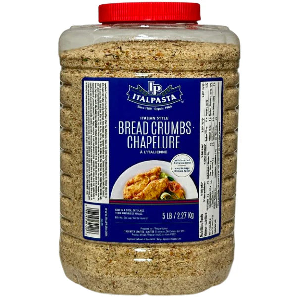 Italpasta - Italian Style Bread Crumbs Jug - 2.27 Kg