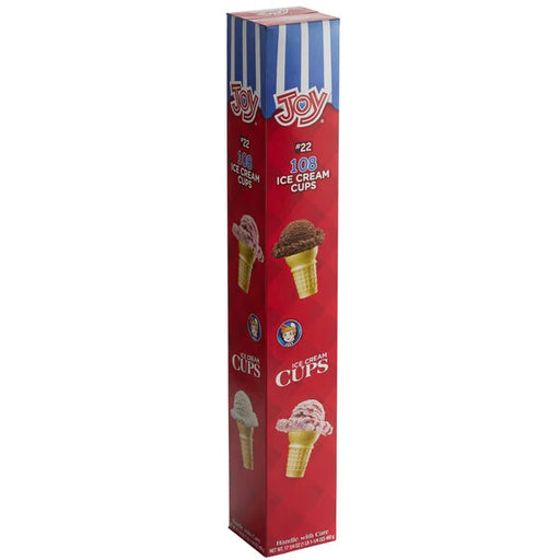 JOY - #22 Dispenser Ice Cream Cups Without Jacket - 108/Pack