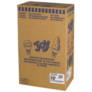 JOY - #22 Jacketed Dispenser Ice Cream Cups - 8 x 108/Case