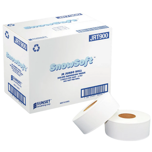JRT900 - 2 Ply Jumbo Roll Tissue 900' - 8 Rolls
