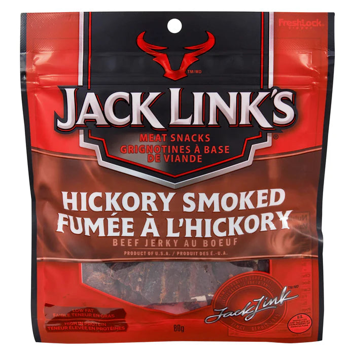 Jack Links - Hickory Smoked Beef Jerky - 4 x 80g