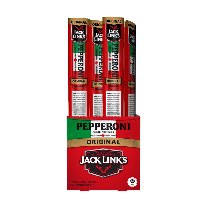 Jack Links - Original Pepperoni Sticks - 20 x 22g