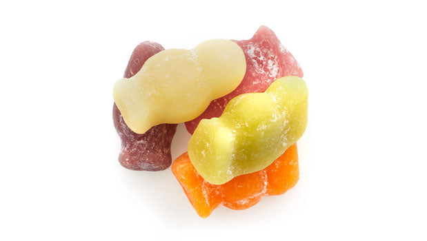 Jelly Babies Natural Color & Flavors Bulk Gummy Candy - 26.5 Lbs