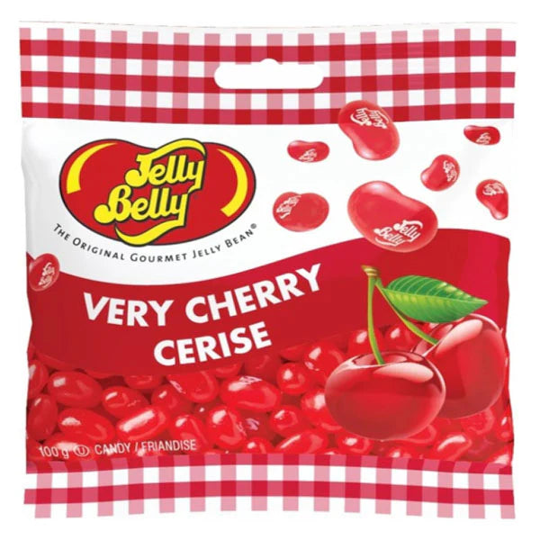 Jelly Belly - Very Cherry Jelly Beans Candy - 12 x 100g