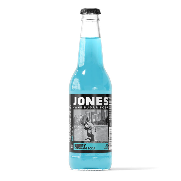 Jones Soda - Berry Lemonade Soda - 12 x 355 ml