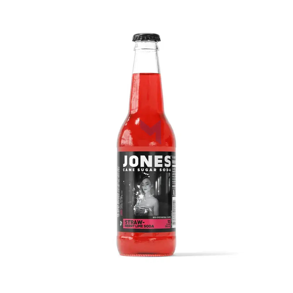 Jones Soda Strawberry Lime Soda 12 x 355 ml, Beverage Supplier Canada ...