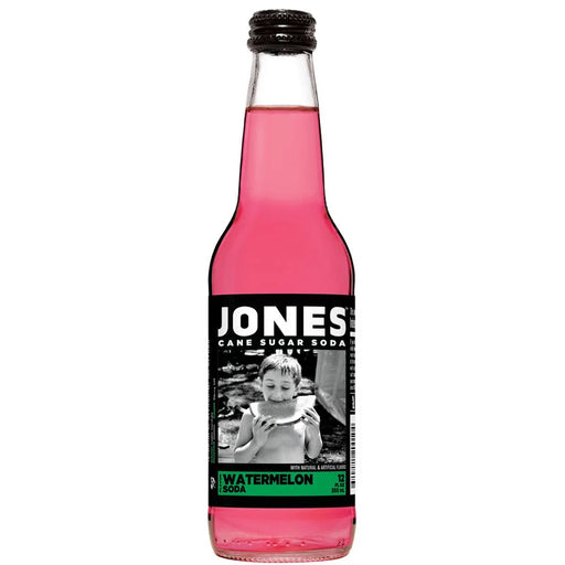 Jones Soda - Watermelon Soda - 12 x 355 ml