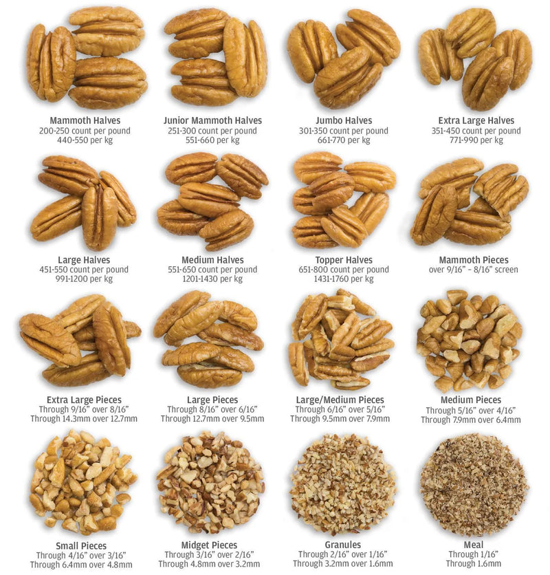 Jr. Mammoth Raw Pecan Halves