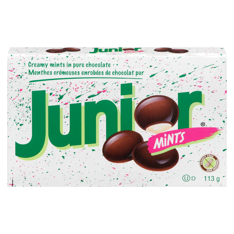 Mints Box Junior Mints Theatre Box 4 x 113g, Shop Wholesale Candy For Gifts ...