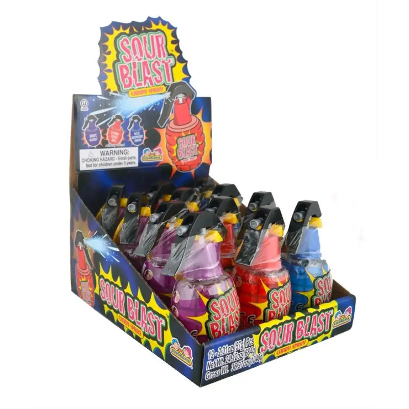 Kidsmania Sour Blast Candy Spray 12 x 57g