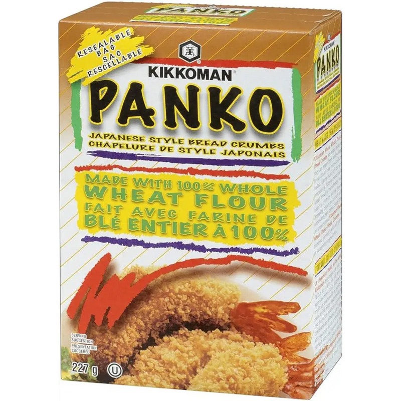 Kikkoman - Panko Bread Crumbs Whole Wheat - 12 x 227g
