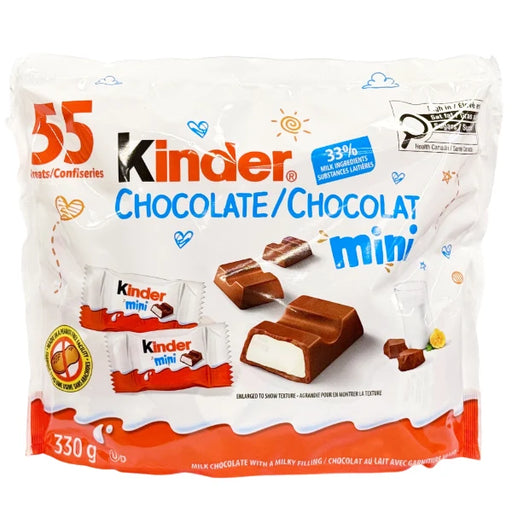 Kinder - Mini Chocolate Halloween Candy Bars - 330 g