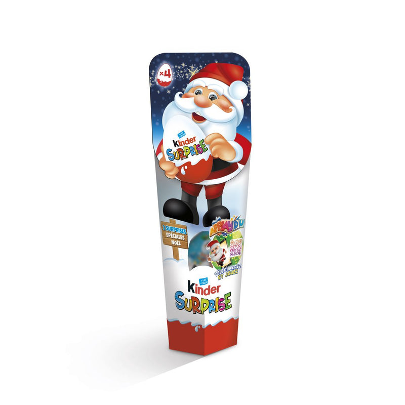 Kinder - Surprise Christmas Chocolate & Toy 4 Pack - 80g