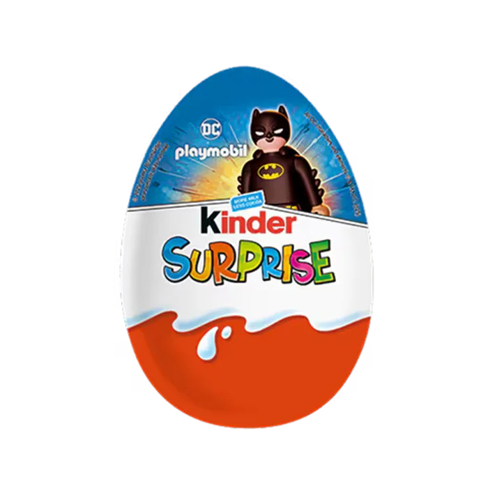 Kinder - Surprise DC Playmobil Chocolate & Toy - 24 x 20g