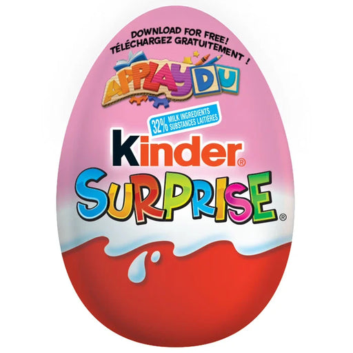Kinder - Surprise Pink Chocolate & Toy - 24 x 20g