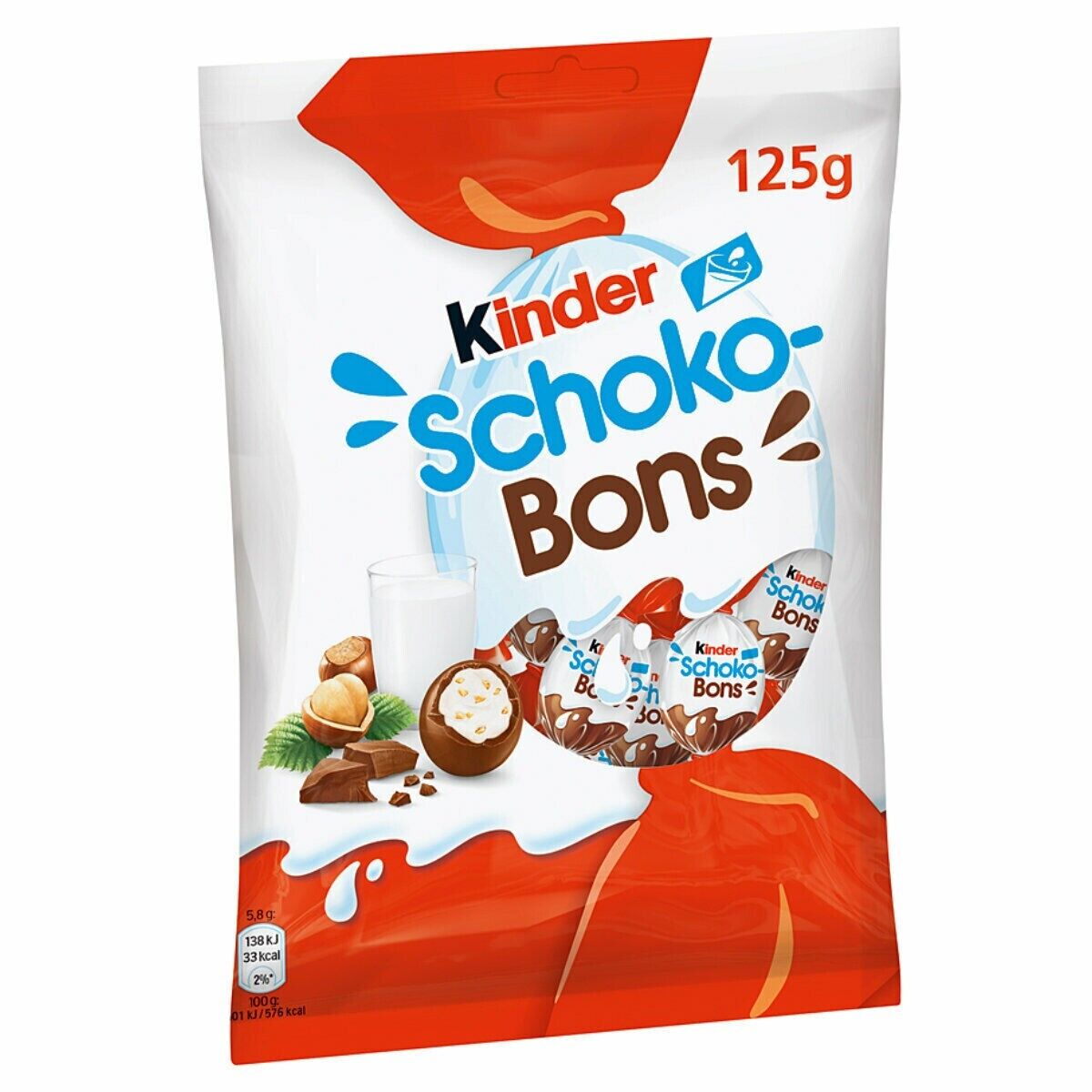 Kinder Schoko-Bons 6 x 125g, Chocolate bites, Snack Packs — Bulk Mart