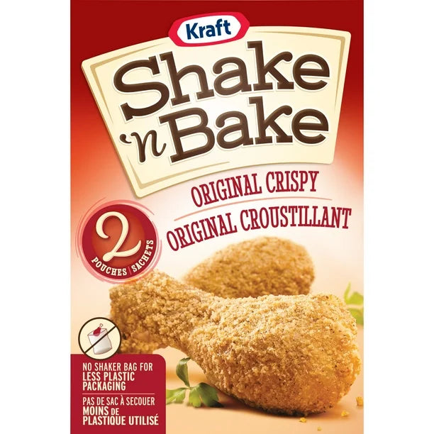 Kraft Heinz - Shake n Bake Original Crispy Coating Mix - 12 x 142g