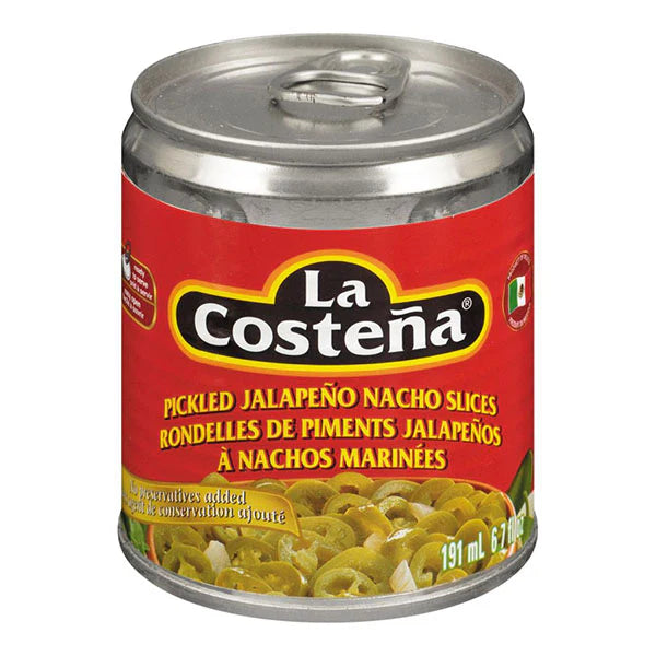 La Costena - Pickled Jalapeno Slices For Nachos 191 ml