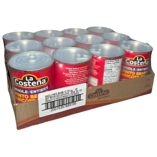 La Costena - Whole Pinto Beans - 12 x 528 ml