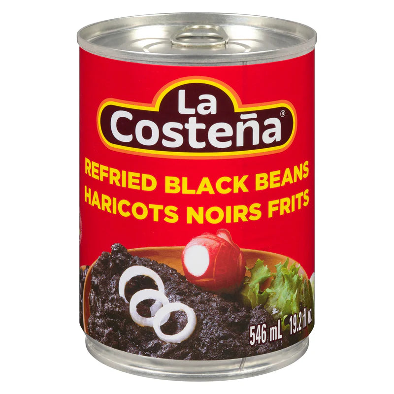 La Costena - Refried Black Beans - 2 x 546 ml