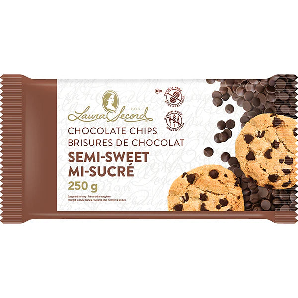 Laura Secord - Semi Sweet Chocolate Chips - 2 x 250 g