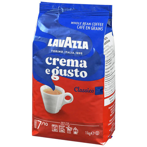 Lavazza - Crema e Gusto Classico Whole Coffee Beans - 1 Kg