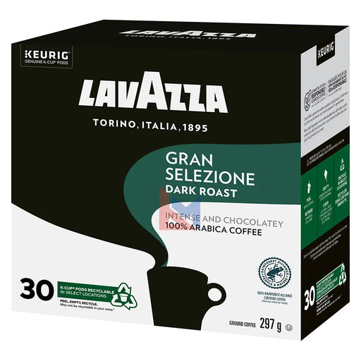 Lavazza - Gran Selezione Dark Roast Keurig K-Cup - 30 Count