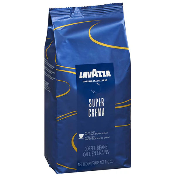 Lavazza - Super Crema Espresso Whole Bean Coffee - 1 Kg