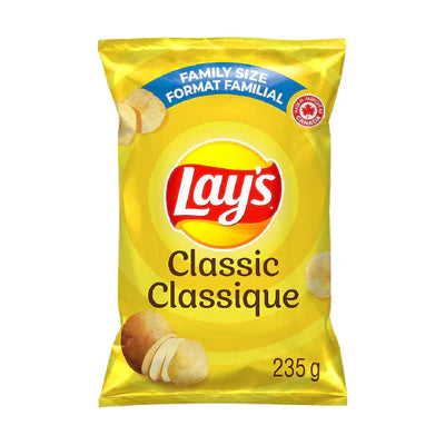 Lays - Classic Family Size XXL - 8 x 235g