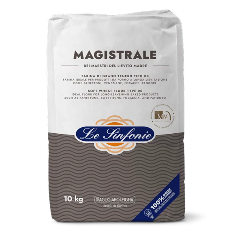 Le Sinfonie - Magistrale Flour Ideal For Long Rising Baked Goods - 10 Kg