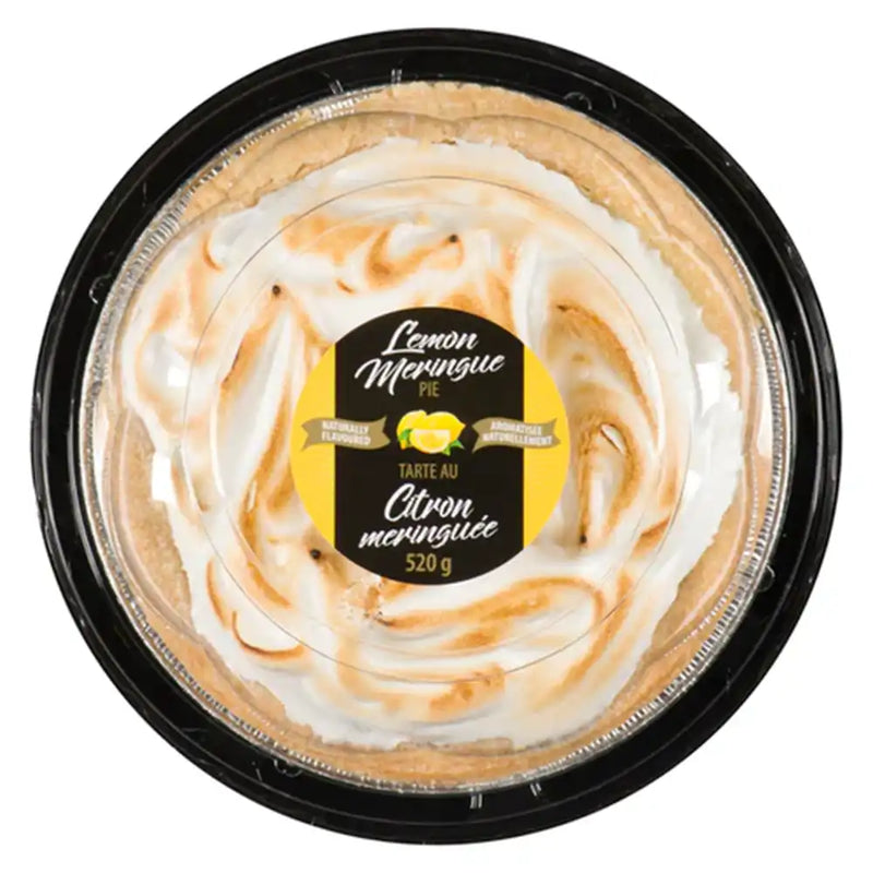 Apple Valley - 10" Lemon Meringue Pie Thaw & Serve - Each