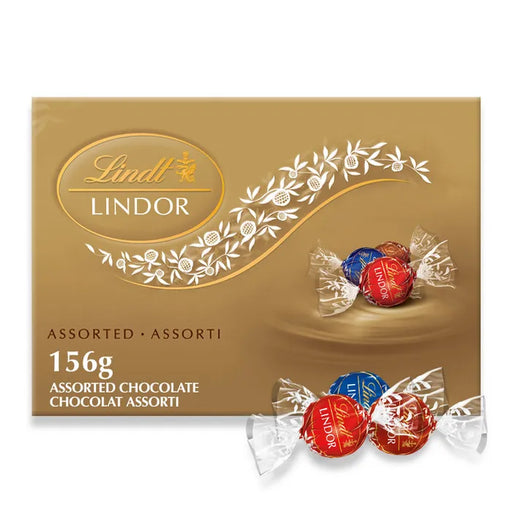 Lindt - Lindor Assorted Chocolate Truffles Box - 156g