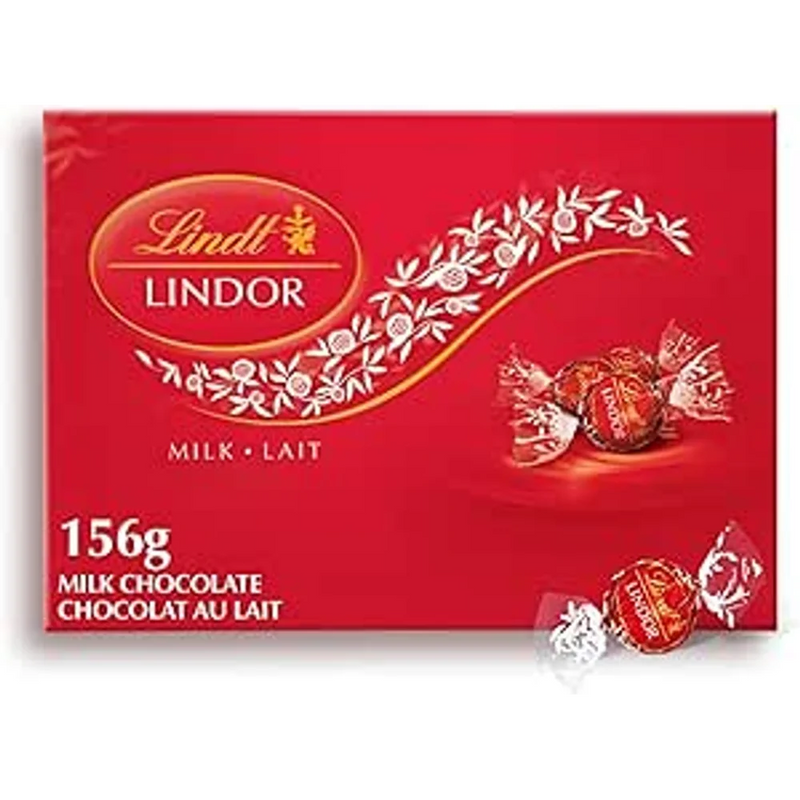 Lindt - Lindor Milk Chocolate Truffles Box - 156g