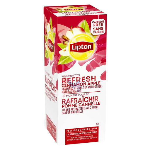 Lipton - Cinnamon Apple Herbal Tea Bags - 28 / Pack