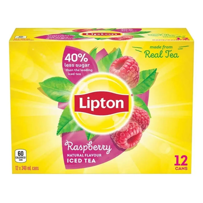 Lipton Raspberry Iced Tea 12 x 340 ml