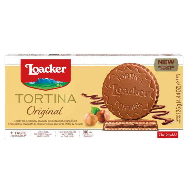 Loacker - Tortina Original - 12 x 126g