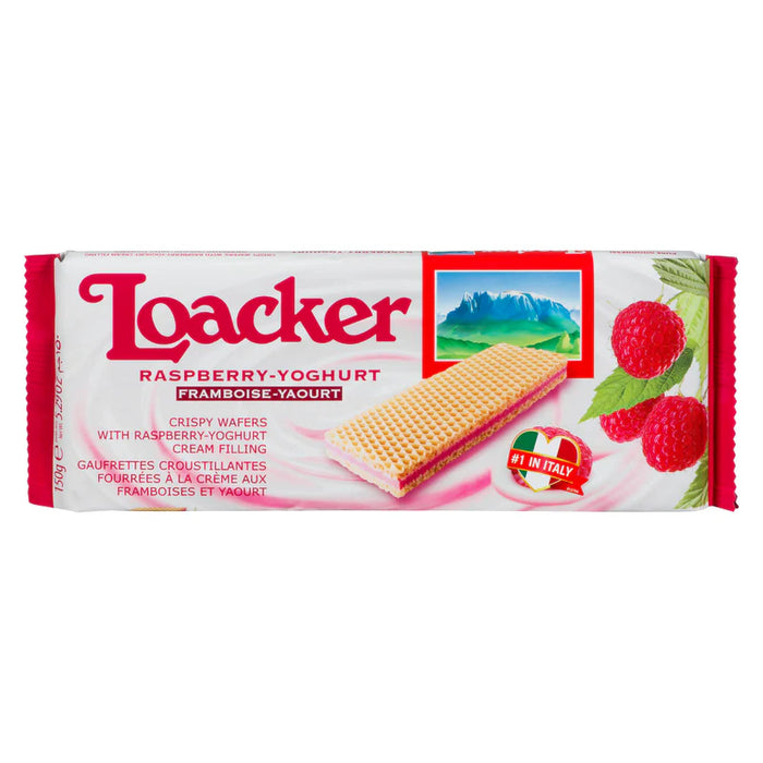 Loacker - Wafers Raspberry Yogurt - 12 x 150g