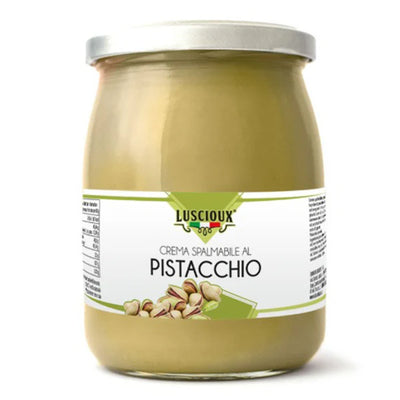 Luscioux - Premium Sicilian Pistachio Cream - 6 x 550 g