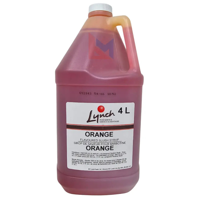 Lynch - Orange Slush Syrup - 4 L