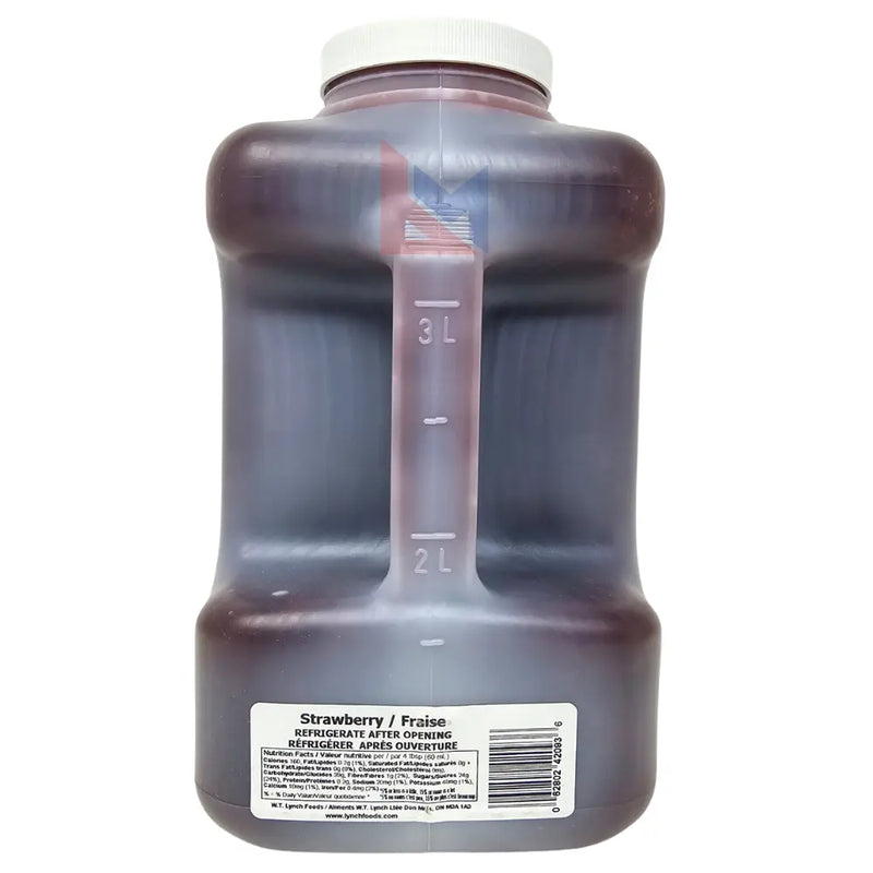 Lynch - Strawberry Topping - 4 L