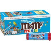 M&M - Minis Milk Chocolate Candy Tubes - 24 x 30g