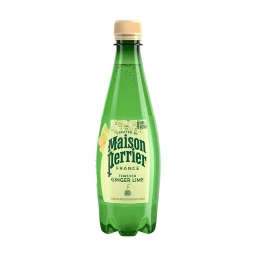 Maison Perrier - Sparkling Water Ginger Lime PET Bottle - 24 x 500 ml