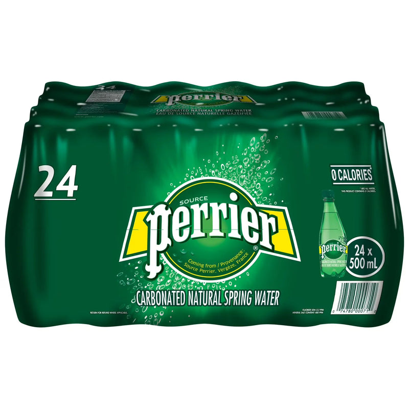 Maison Perrier Carbonated Natural Spring Water PET Bottle - 24 x 500 ml