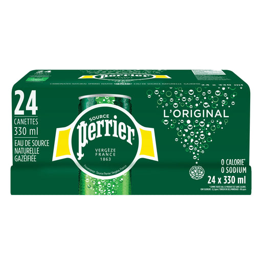 Maison Perrier Sparkling Water Slim Cans - 24 x 330 ml