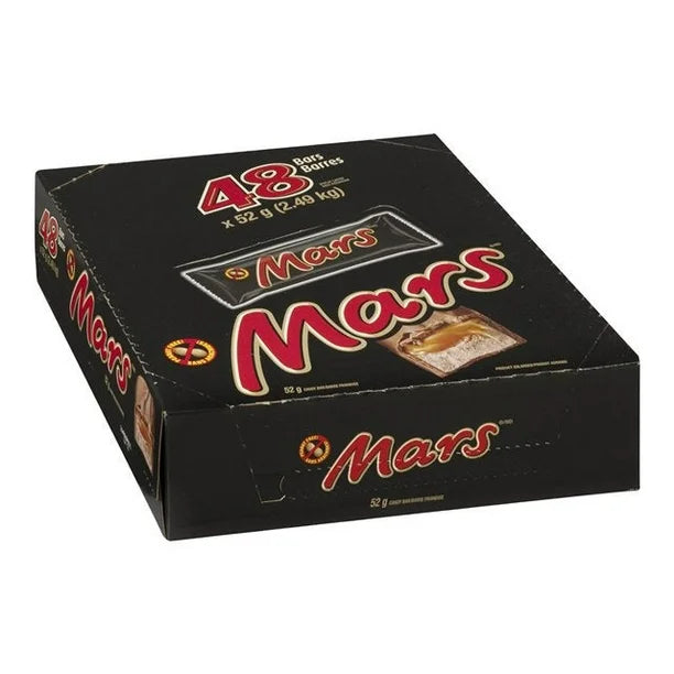 Mars - Chocolate Candy Bar - 48 x 52g