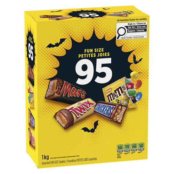 Mars - Halloween Chocolate Variety Pack - 95 CT
