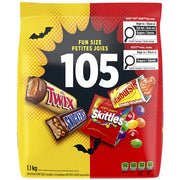 Mars - Mixed Fun Size Chocolate Candy Pack 105 Ct - 1.1 Kg