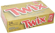 Mars - Twix King Size Caramel Cookie Chocolate Candy Bar - 24 x 85g