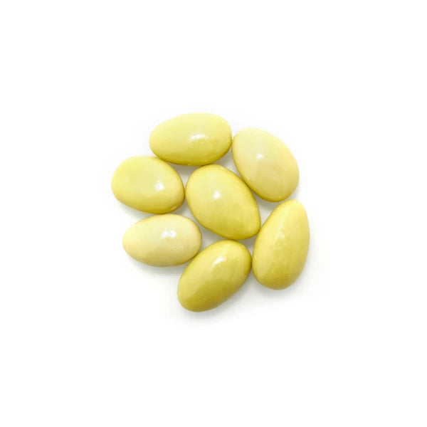 Matcha Green Tea White Chocolate Covered Almonds Natural Bulk - 10 Lbs
