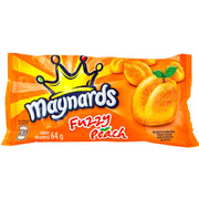 Maynards - Fuzzy Peach Gummy Candy 18 x 64g - 12 Packs